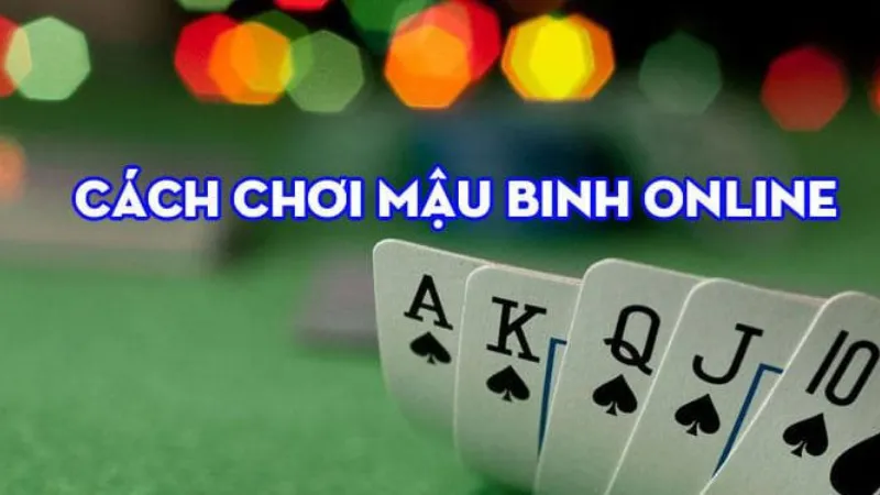 Luật chơi game bài Mậu Binh không khó