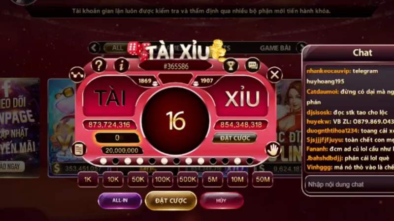 Luật lệ của tài xỉu SHBET dễ dàng